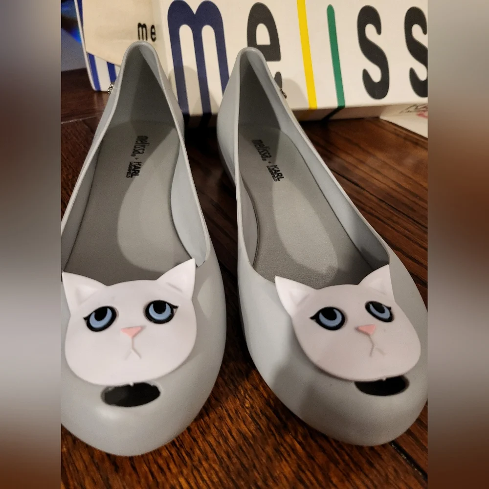 Karl Lagerfeld + Melissa Ultragirl II shoes - Picture 2 of 4